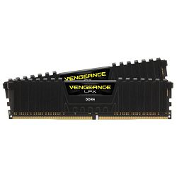 DDR4 32GB (2x16) Corsair 3600MHz LPX Black, Intel XMP, CMK32GX4M2D3600C18