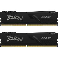 DDR4 16GB (2x8) Kingston 3600MHz Fury BEAST C17, KF436C17BBK2/16