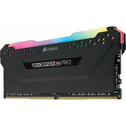 DDR4 8GB (1x8) Corsair 3200MHz RGB PRO Black, C16, CMW8GX4M1Z3200C16