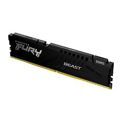 DDR5 16GB (1x16) Kingston, 5600MHz, Fury Beast Black, KF556C40BB-16