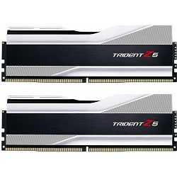 DDR5 32GB (2x16) G.Skill, 6000MHz, Trident Z5 Silver, CL30, F5-6000J3040F16GX2-TZ5S