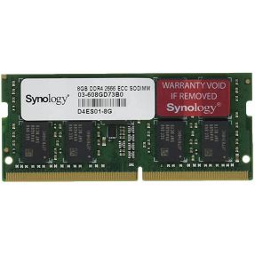 DDR4 8GB (1x8) Synology ECC Unbuffered SODIMM D4ES01-8G