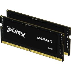DDR5 32GB (2x16) Kingston, 4800MHz, Fury Impact, sodimm, KF548S38IBK2-32
