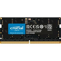 DDR5 16GB (1x16) Crucial 4800MHz, sodimm, CT16G48C40S5