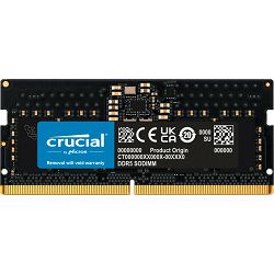 DDR5 8GB (1x8) Crucial 4800MHz, sodimm, CT8G48C40S5