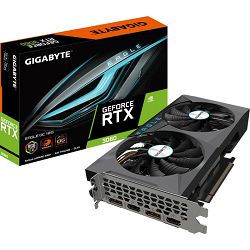 Gigabyte RTX3060 Eagle OC 12G, 12GB GDDR6, LHR, GV-N3060EAGLE OC-12GD 2.0