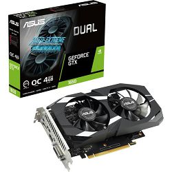 ASUS GTX1650 DUAL-GTX1650-O4GD6-P-V2, 4GB GDDR6, 90YV0GX8-M0NA00