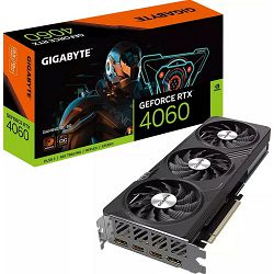 Gigabyte RTX4060 Gaming OC 8G, 8GB, GDDR6, GV-N4060GAMING OC-8GD