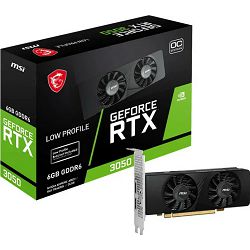 MSI RTX3050 LP 6G OC, 6GB GDDR6, V812-023R