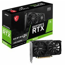 MSI RTX3050 Ventus 2X 6G OC, 6GB, GDDR6, V812-015R