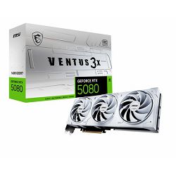 MSI RTX5080 Ventus 3x OC WHITE, 16GB, GDDR7, V531-062R