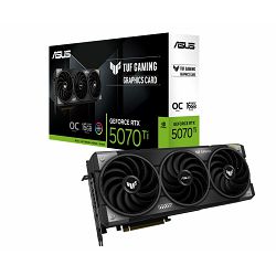ASUS RTX5070Ti OC, TUF-RTX5070TI-O16G-GAMING, 16GB, GDDR7, 90YV0MD0-M0NA00