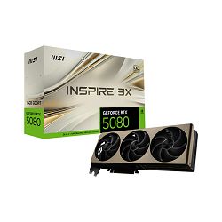 MSI RTX5080 INSPIRE 3X OC, 16GB, GDDR7, V531-064R