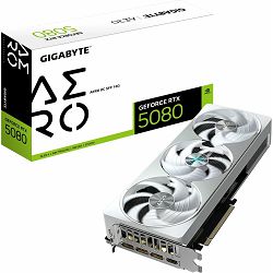 Gigabyte RTX5080 AERO OC, 16GB GDDR7, GV-N5080AERO OC-16GD