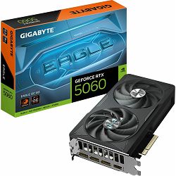Gigabyte RTX5060 Eagle OC, 8GB GDDR7, nVidia GeForce, GV-N5060EAGLE OC-8GD