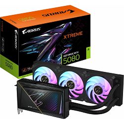 Gigabyte RTX5080 AORUS Xtreme WATERFORCE, 16GB GDDR7, PCIe 5.0, GV-N5080AORUSX W-16GD