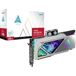 Asrock RX7900 XTX Aqua OC 24GO, 24GB GDDR6, 90-GA40ZZ-00UANF, pre-installed water cooling block