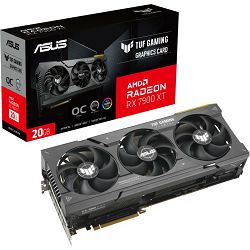 ASUS RX7900XT, TUF Gaming OC, TUF-RX7900XT-O20G-GAMING, 90YV0IV1-M0NA00