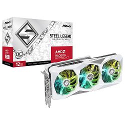 ASRock RX7700XT Steel Legend 12G OC, 12GB, 90-GA4PZZ-00UANF