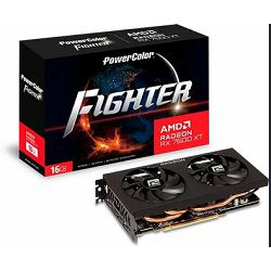 PowerColor RX7600XT, Fighter, AMD Radeon, 16GB GDDR6, RX7600XT 16G-F
