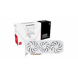 Powercolor RX9070 XT Hellhound Spectral White OC, 16GB DDR6, AMD Radeon, RX9070XT 16G-L/OC/WHITE