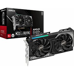 Asrock RX9060 XT Challenger, AMD Radeon, 16GB GDDR6, 90-GA5QZZ-00UANF