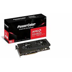 Powercolor RX7800XT, 16GB, AMD Radeon, RX7800XT 16G-P