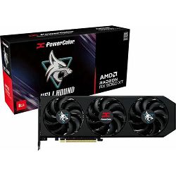 PowerColor RX9060XT Hellhound Spectral 8GB, AMD Radeon, 8GB GDDR6, RX9060XT 8G-L/OC