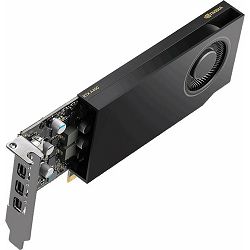 PNY RTX A400, 4GB GDDR6, 4xmDP, LowProfile+ bracket, VCNRTXA400-PB