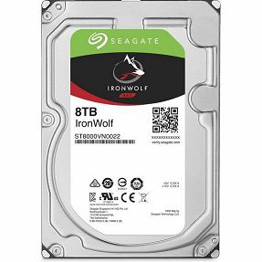 Seagate 8TB 3.5" 7200rpm, 256MB, IronWolf, ST8000VN0022