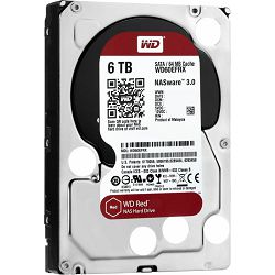 WD 6TB 3.5", 5400rpm, 256MB, Red, WD60EFAX