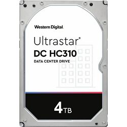 WD 4TB 3.5", 7200rpm, 256MB, 512n, Ultrastar DC HC310, HUS726T4TALA6L4 / 0B35950