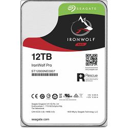 Seagate 12TB 3.5", 7200rpm, 256MB, IronWolf Pro, ST12000NE0008