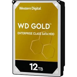 WD 12TB 3.5" 7200rpm, 256MB, WD121KRYZ, Gold