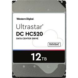 WD 12TB 3.5", 7200rpm, 256MB, Ultrastar DC HC520, HUH721212ALE600