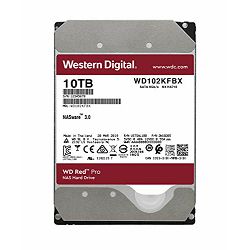 WD 10TB 3.5", 7200rpm, 256MB, Red Pro, WD102KFBX