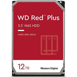 WD 12TB 3.5" 7200rpm, 256MB, WD120EFBX, Red Plus