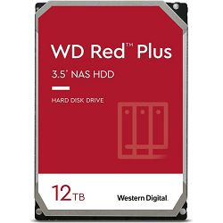 WD 12TB 3.5", 7200rpm, 256MB, Red Plus, WD120EFBX