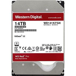 WD 14TB 3.5" 7200rpm, 256MB, WD141KFGX, Red Pro
