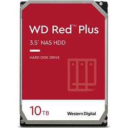 WD 10TB 3.5", 7200rpm, 256MB, Red Plus, WD101EFBX