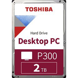 Toshiba 2TB 3.5" 7200rpm, 256MB, P300, HDWD320UZSVA