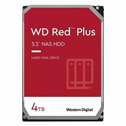 WD 4TB 3.5", 5400rpm, 256MB, Red Plus, WD40EFPX