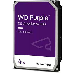 WD 4TB 3.5", 5400rpm, 256MB, Purple, WD43PURZ