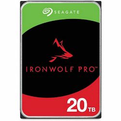 Seagate 20TB 3.5", 7200rpm, 256MB, IronWolf Pro, NAS HDD +Rescue, ST20000NT001