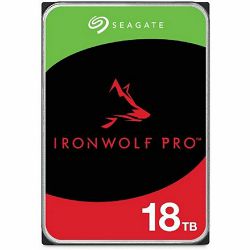 Seagate 18TB 3.5", 7200rpm, 256MB, IronWolf Pro, NAS HDD +Rescue, ST18000NT001