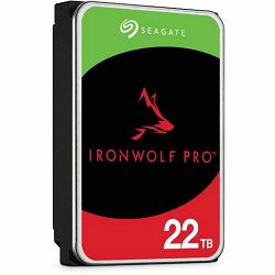 Seagate 22TB 3.5", 7200rpm, 256MB, IronWolf Pro, NAS HDD +Rescue, ST22000NT001