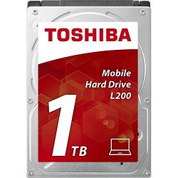Toshiba 1TB 2.5" 5400rpm, 128MB, L200, 7mm, HDWL110UZSVA