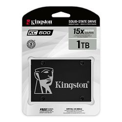 Kingston SSD 1TB KC600 2.5" SATA, SKC600/1024G