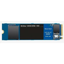 WD SSD 500GB Blue SN550 NVMe, M.2, WDS500G2B0C