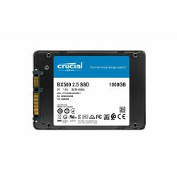 Crucial SSD 1TB BX500, SATA3, CT1000BX500SSD1